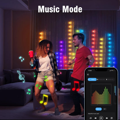 Smarte LED Lichterkette mit USB 5V