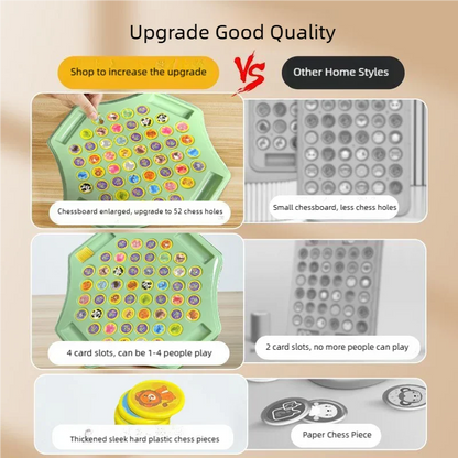 Interaktive Brettspiele für Familienpartys für Eltern und Kinder