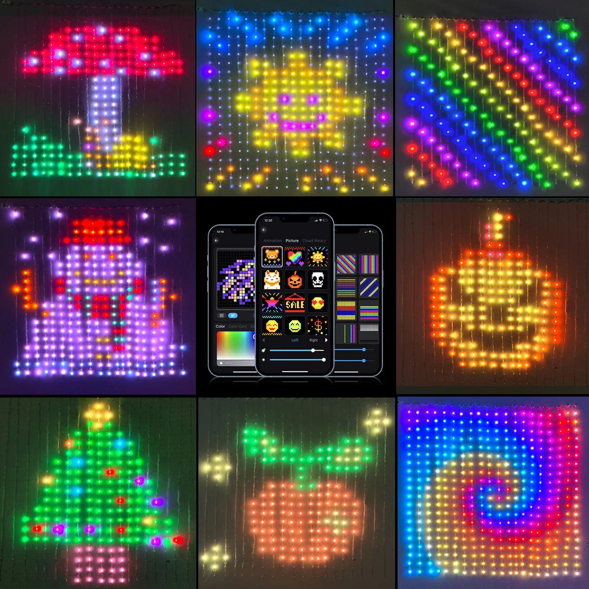 Smarte LED Lichterkette mit USB 5V